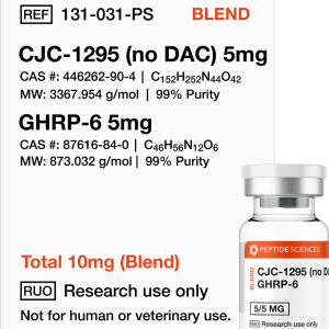 CJC-1295 (No DAC), GHRP-6 10mg (Blend)