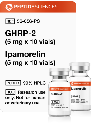 GHRP-2 (5mg x 10) Ipamorelin (5mg x 10)