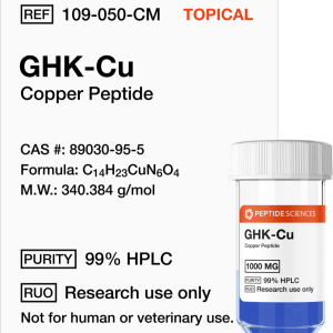GHK-Cu 1gram (Copper Peptide) (1000mg) (Topical)