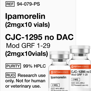 Ipamorelin (2mg x 10), CJC-1295 no DAC (2mg x 10)