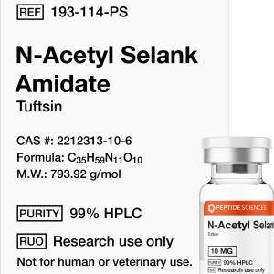 N-Acetyl Selank Amidate 10mg
