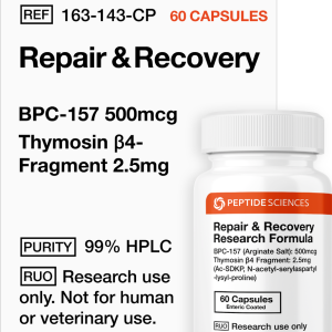 Repair and Recovery (60 Capsules) (Stable BPC-157 Arginate, Thymosin Beta-4 Fragment)