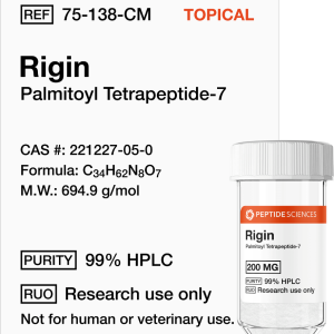 Rigin 200mg (Palmitoyl Tetrapeptide-7) (Topical)